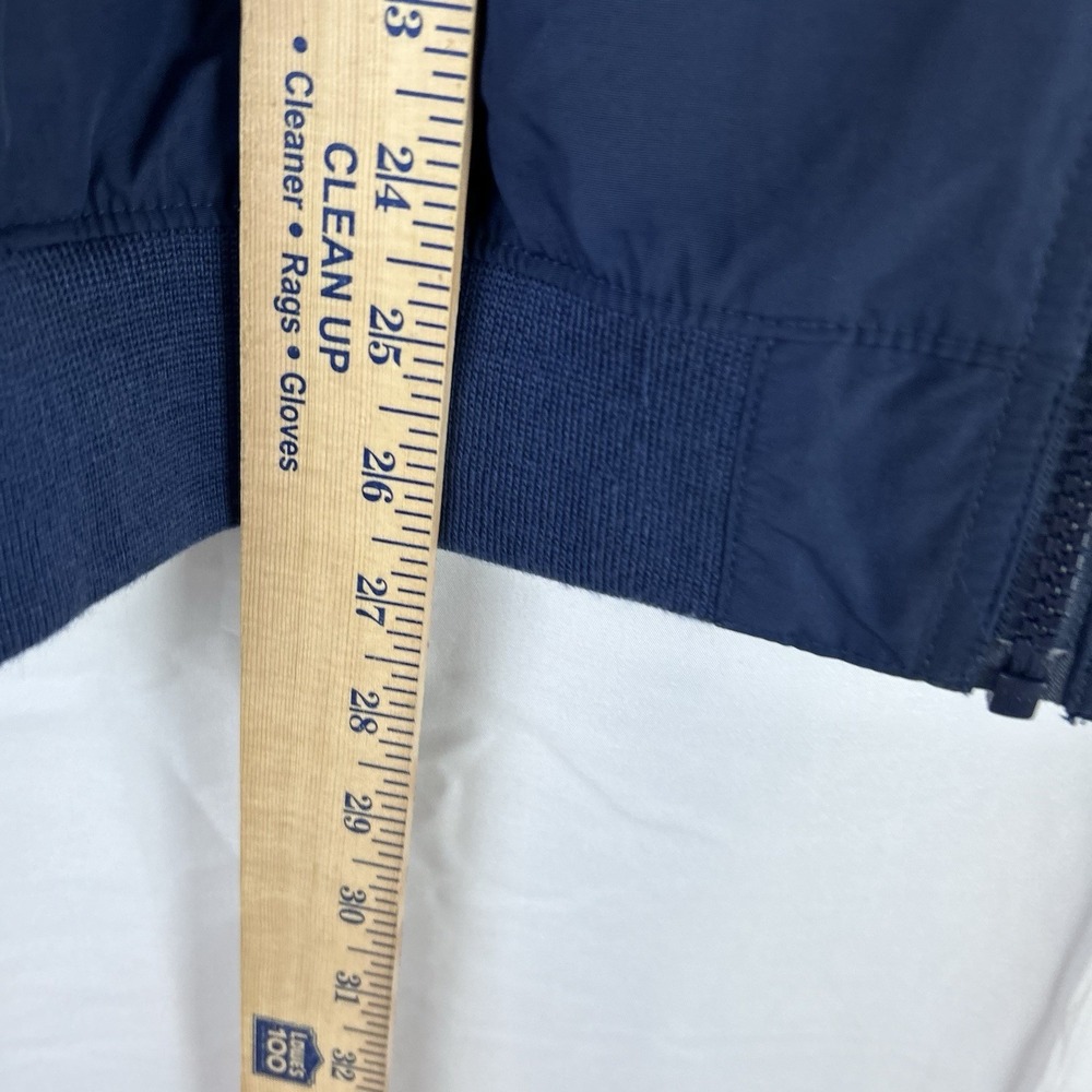 L.L. Bean Women 3-Season Bomber Jacket Size Large‎ Navy Blue 512691 - Picture 7 of 10